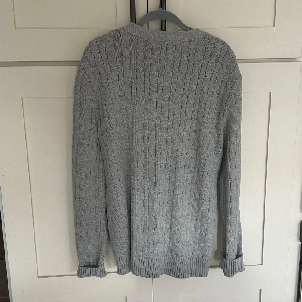 Polo by Ralph Lauren Cable Knit V-Neck Cardigan